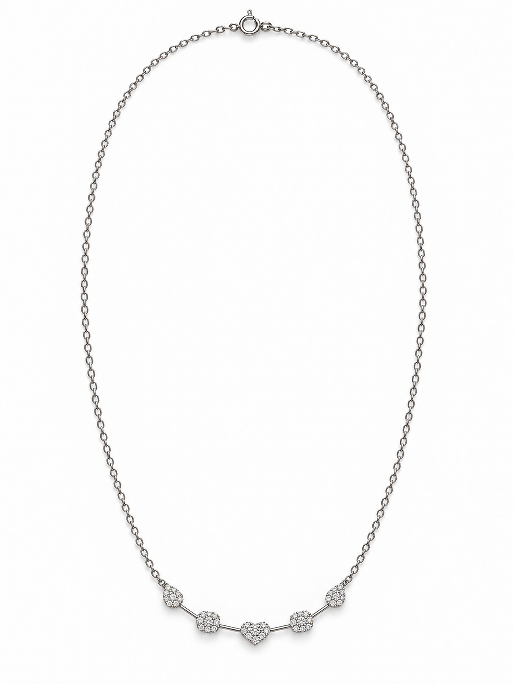 Collar Multishape de Clusters de Diamantes