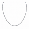 4 Carats Tennis Lab Grown Necklace