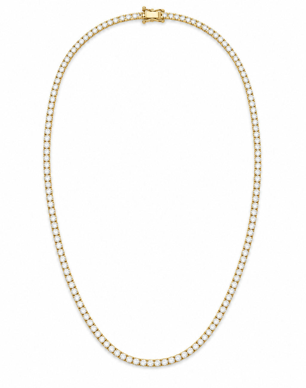 6 Carats Tennis Necklace