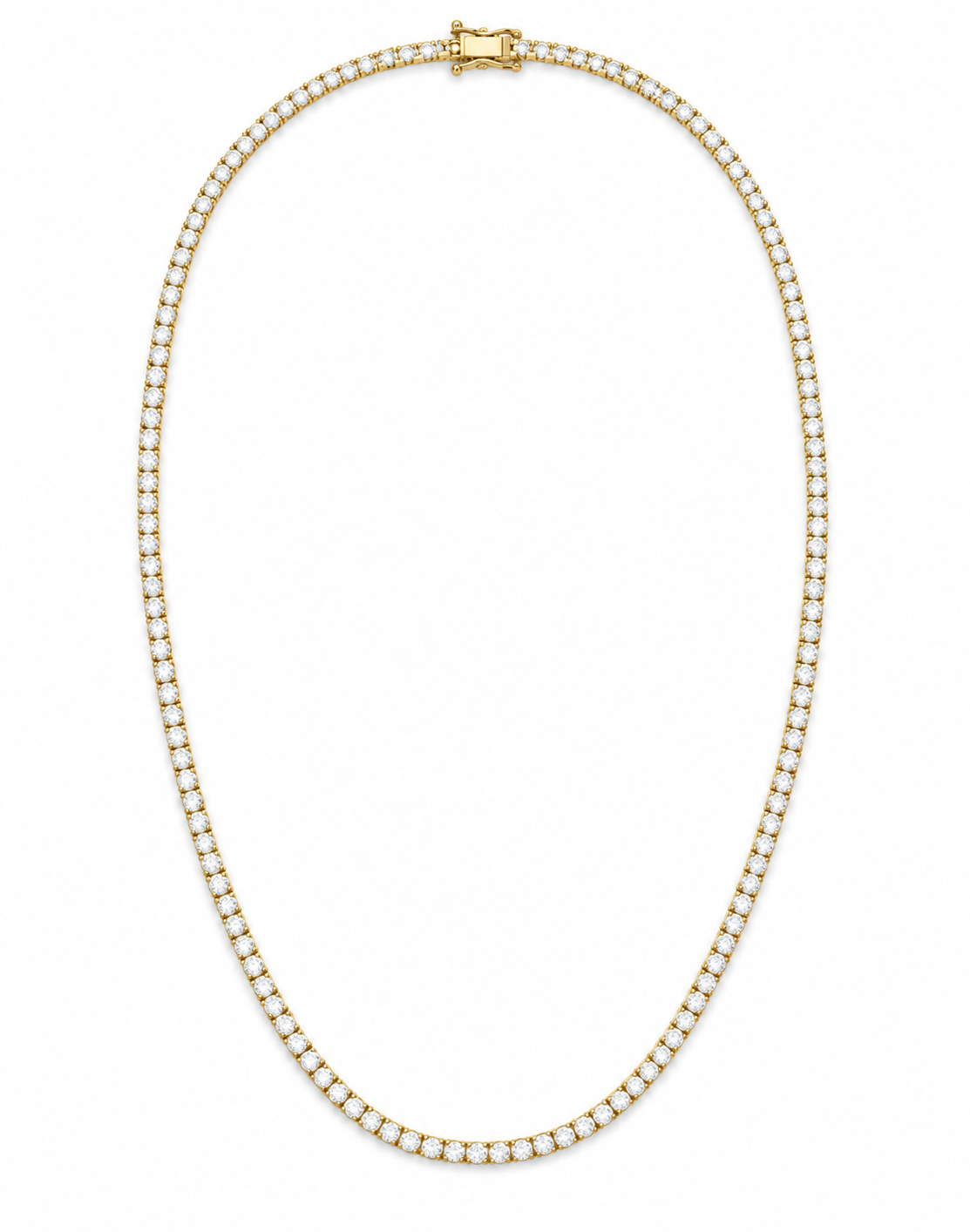 6 Carats Tennis Necklace