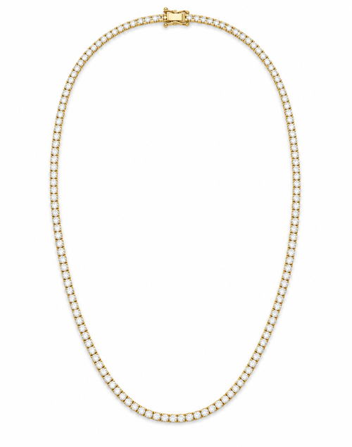 6 Carats Tennis Necklace