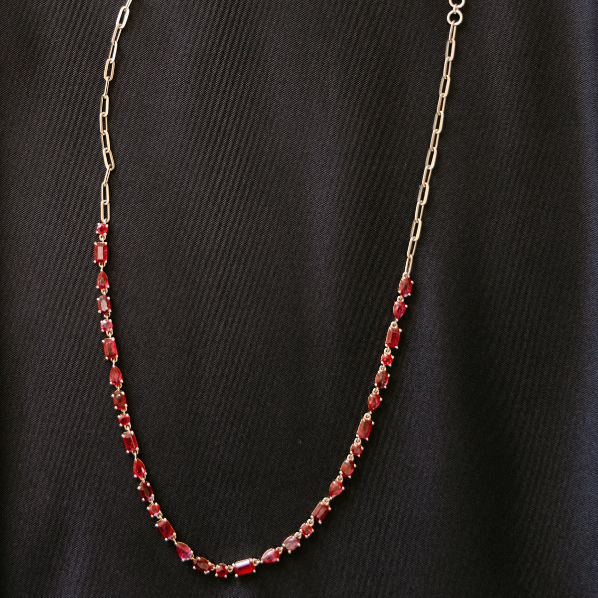 Collar Rubí Multishape - Paperclip