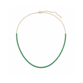 Tennis necklace Esmeralda